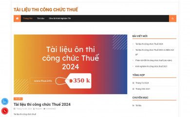 thue.info screenshot