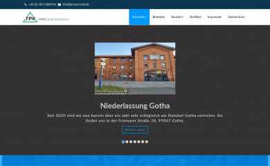 thueringer-personal-service.de screenshot