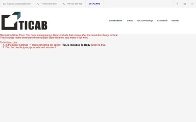 ticabltd.com screenshot