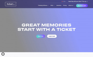 ticket.io screenshot