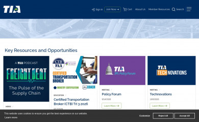 tianet.org screenshot