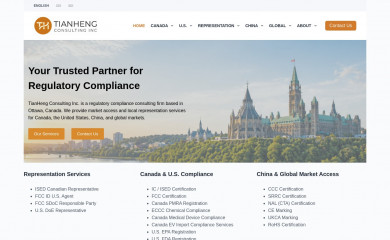 tianhengconsulting.com screenshot