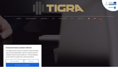 tigra.hu screenshot