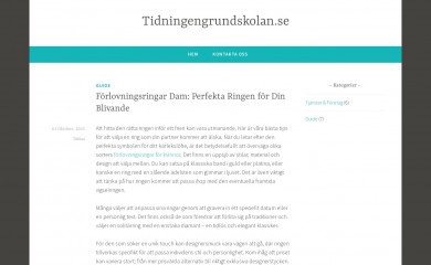 tidningengrundskolan.se screenshot