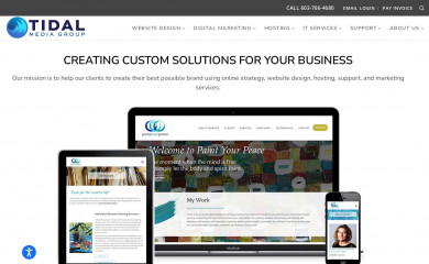 tidalhosting.com screenshot
