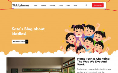 tiddlybums.co.uk screenshot