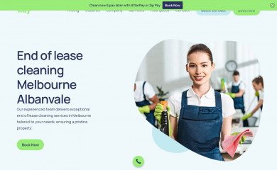 tidyendofleasecleaning.com.au screenshot
