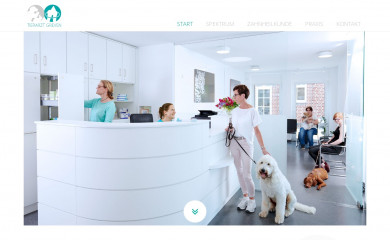 tierarzt-greven.de screenshot