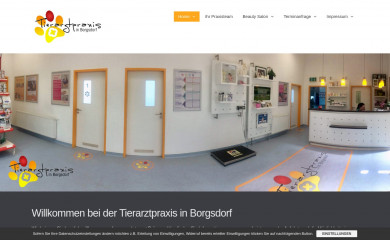 tierarztpraxis-in-borgsdorf.de screenshot