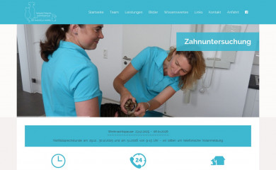 tierarztpraxis-ludwigsfeld.de screenshot