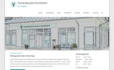 tierarztpraxis-puchheim.de screenshot