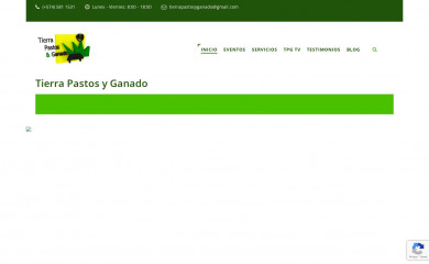 tierrapastosyganado.com screenshot