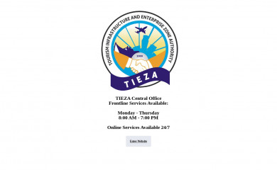 tieza.gov.ph screenshot