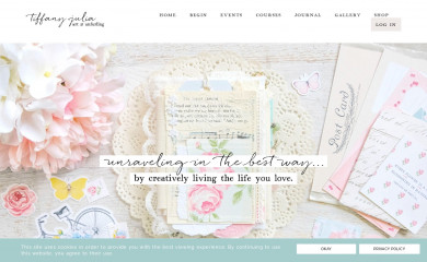 tiffanyjulia.com screenshot