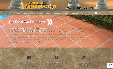 tileandstonedoctor.com.au screenshot