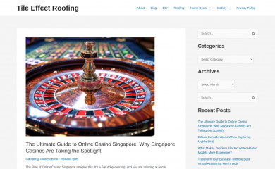 tileeffectroofing.com screenshot