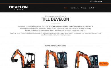 tilldevelon.com.au screenshot