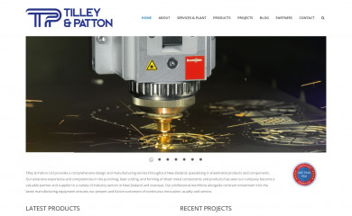 tilleygroup.co.nz screenshot