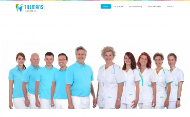 tillmansmondzorg.nl screenshot