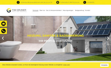 tim-gruner.de screenshot