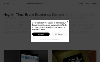 timokahl.com screenshot