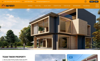 timorproperty.com screenshot
