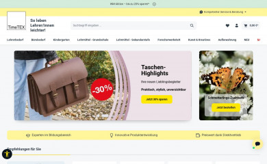 timetex-schulplaner.de screenshot