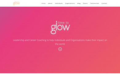 timetoglow.co.uk screenshot
