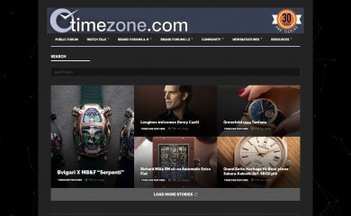 timezone.com screenshot