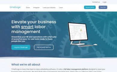 timeforge.com screenshot