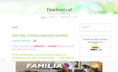 timelessleaf.com screenshot