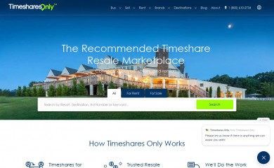 timesharesonly.com screenshot