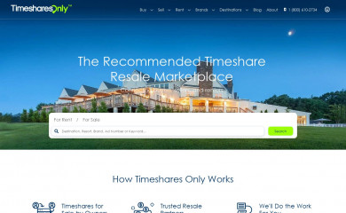 timesharesonly.com screenshot