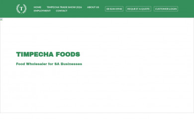 timpechafoods.com.au screenshot