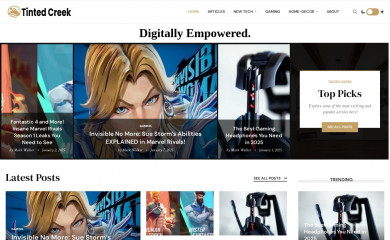 tintedcreek.com screenshot