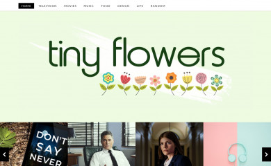 tiny-flowers.net screenshot