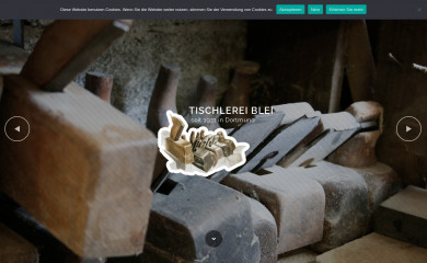 tischlerei-blei.de screenshot