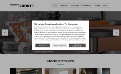 tischlerei-johst.de screenshot