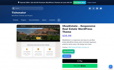 tRealEstate screenshot