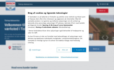 tistrup-autoservice.dk screenshot