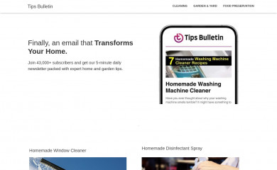 tipsbulletin.com screenshot