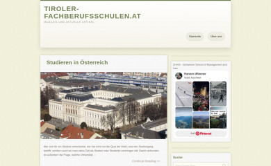 tiroler-fachberufsschulen.at screenshot