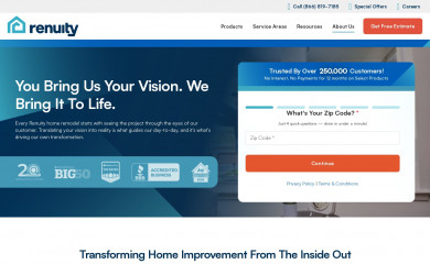 titanhomeimprovement.com screenshot