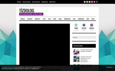 tizdolog.hu screenshot