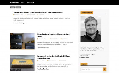 tjansson.dk screenshot