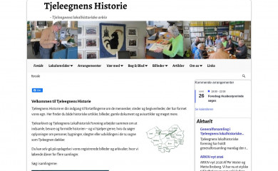tjelearkivet.dk screenshot