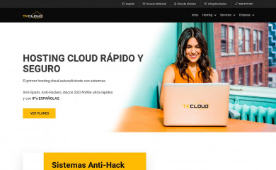 tkcloud.es screenshot