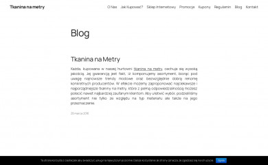 tkanina-na-metry.pl screenshot