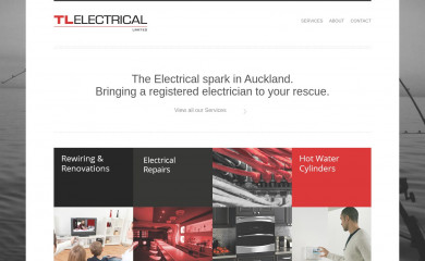 tlelectrical.co.nz screenshot