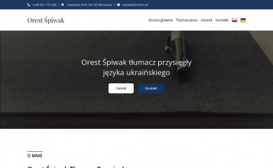 tlumaczukrainskiego.pl screenshot